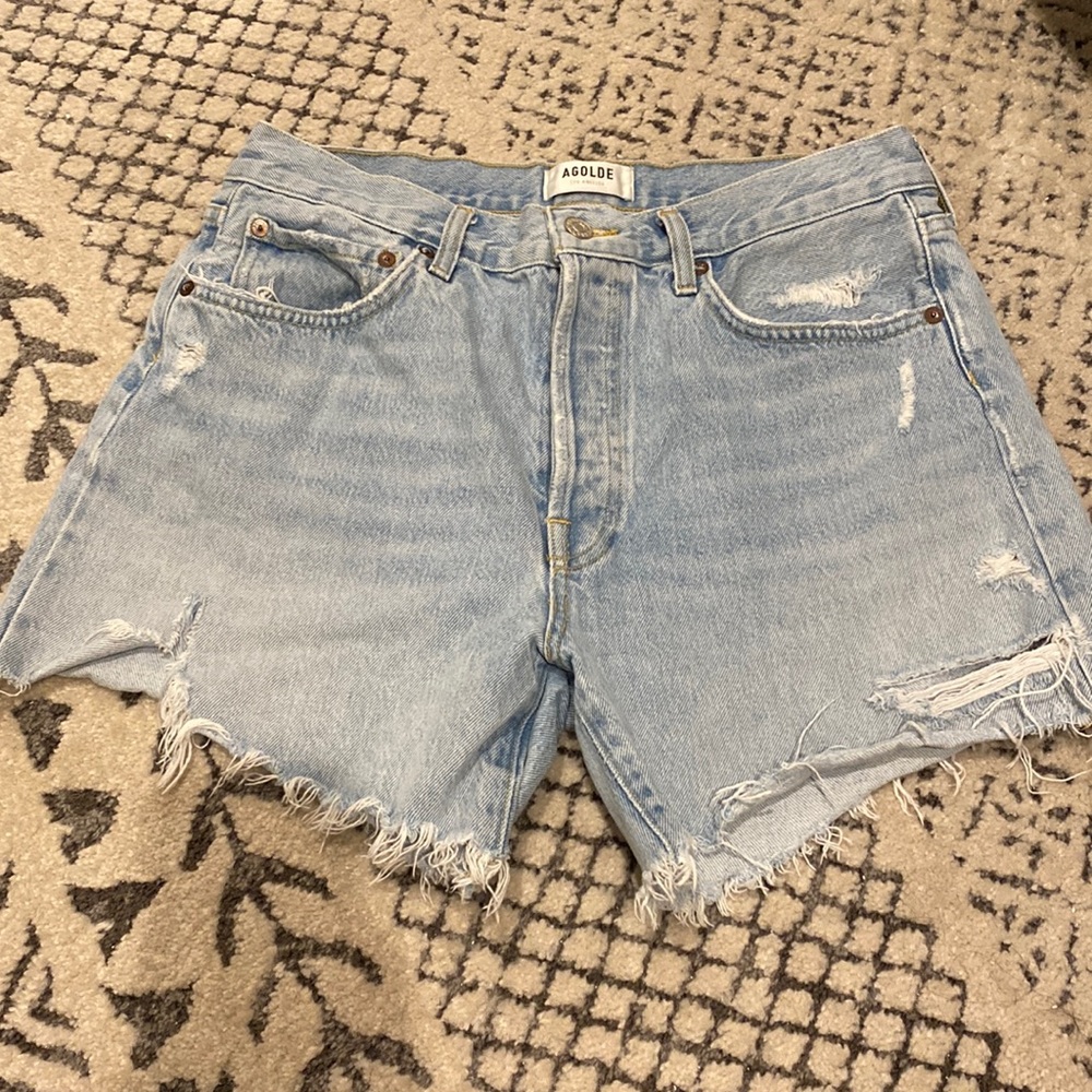 AGOLDE Parker Long Jean shorts 29
